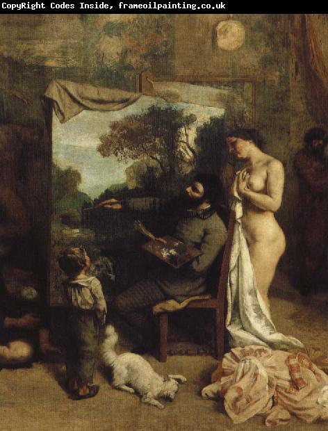 Gustave Courbet ateljen